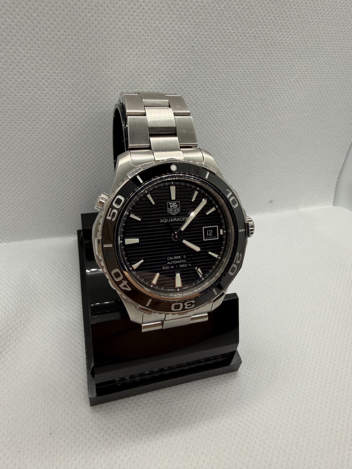 TAG HEUER AquaRacer Caliber 5 WAK2110.BA0830 Date Automatic Men’s Watch