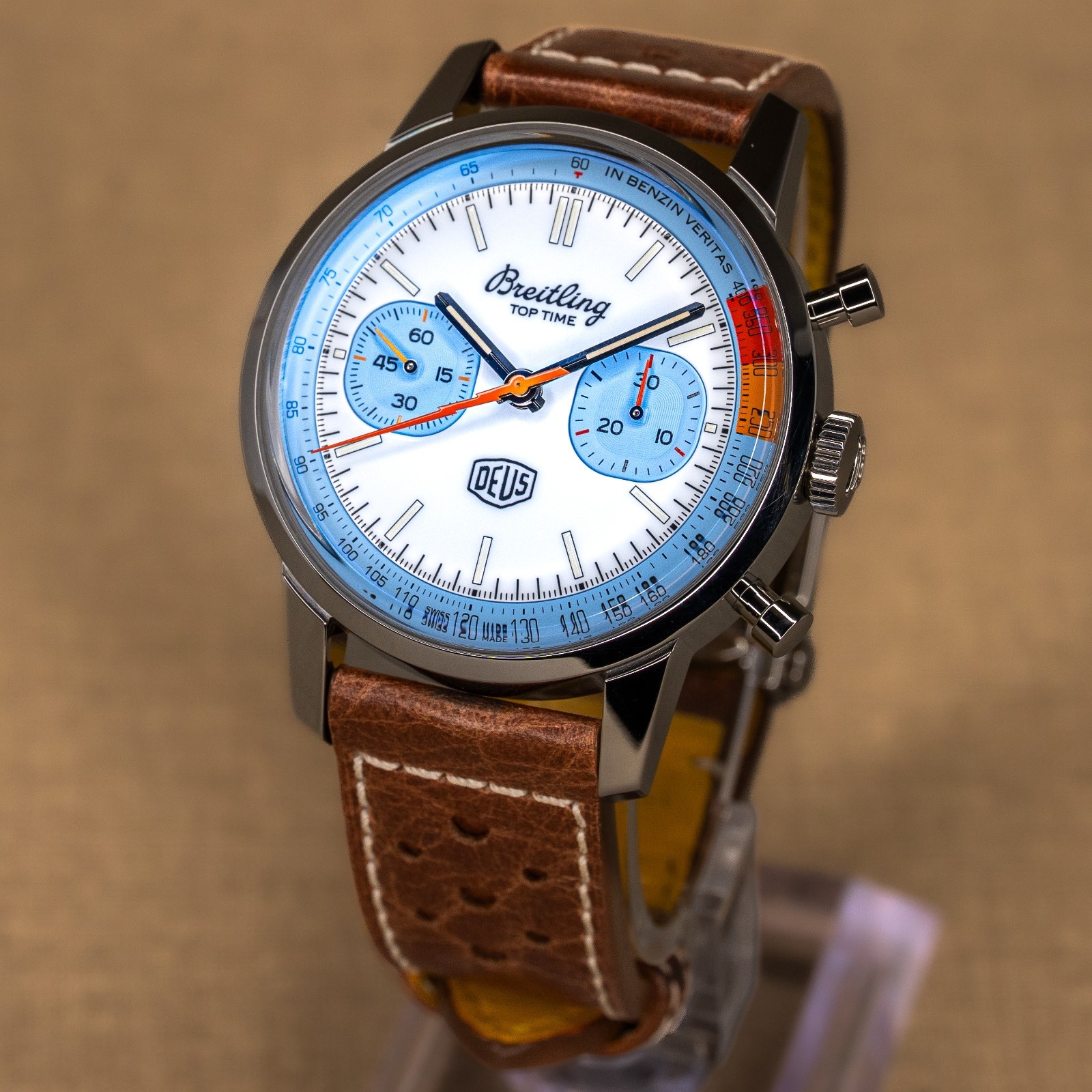 Breitling Top Time Deus A233112A1A1X1 Steel White 41mm Limited 1/2000 2023 RARE
