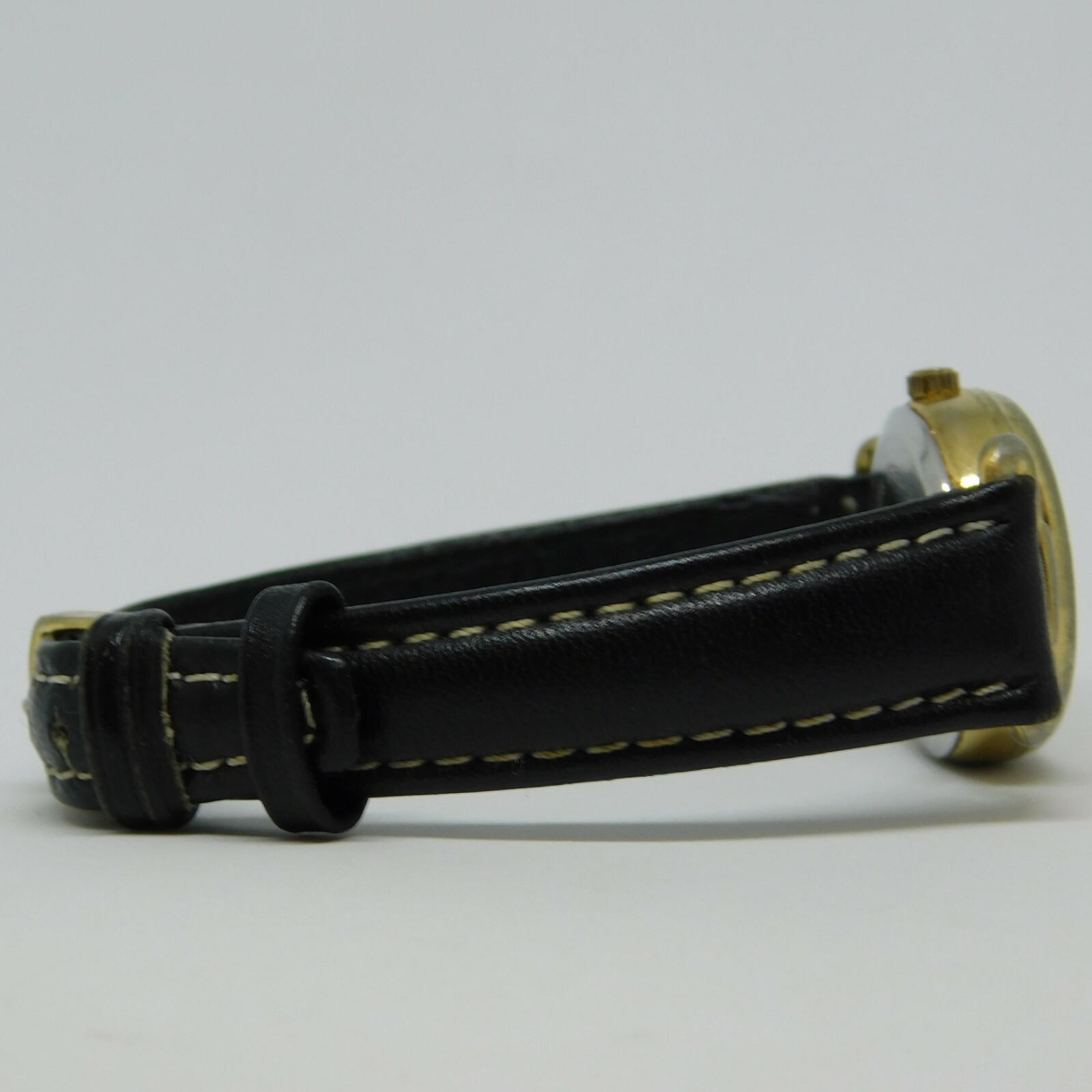 L.A.Express LAX485 Genuine Leather Quartz Analog Women’s Watch New Battery