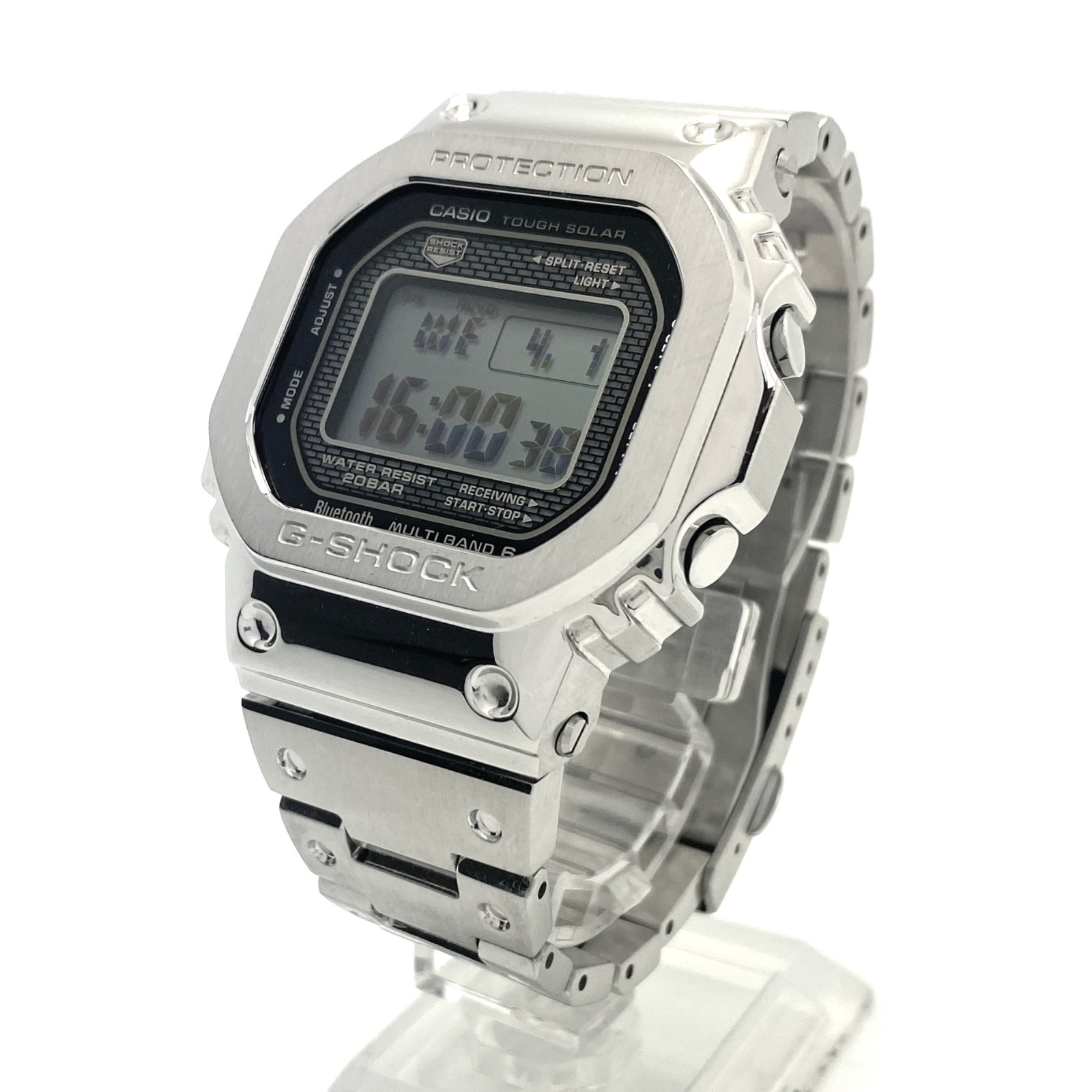 Casio G-SHOCK GMW-B5000D-1JF Square Digital Radio-Controlled Solar 20 ATM