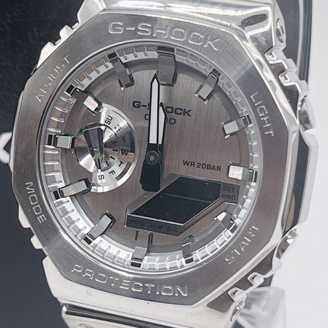 CASIO G SHOCK GM 2100 1AJF metal with box operational