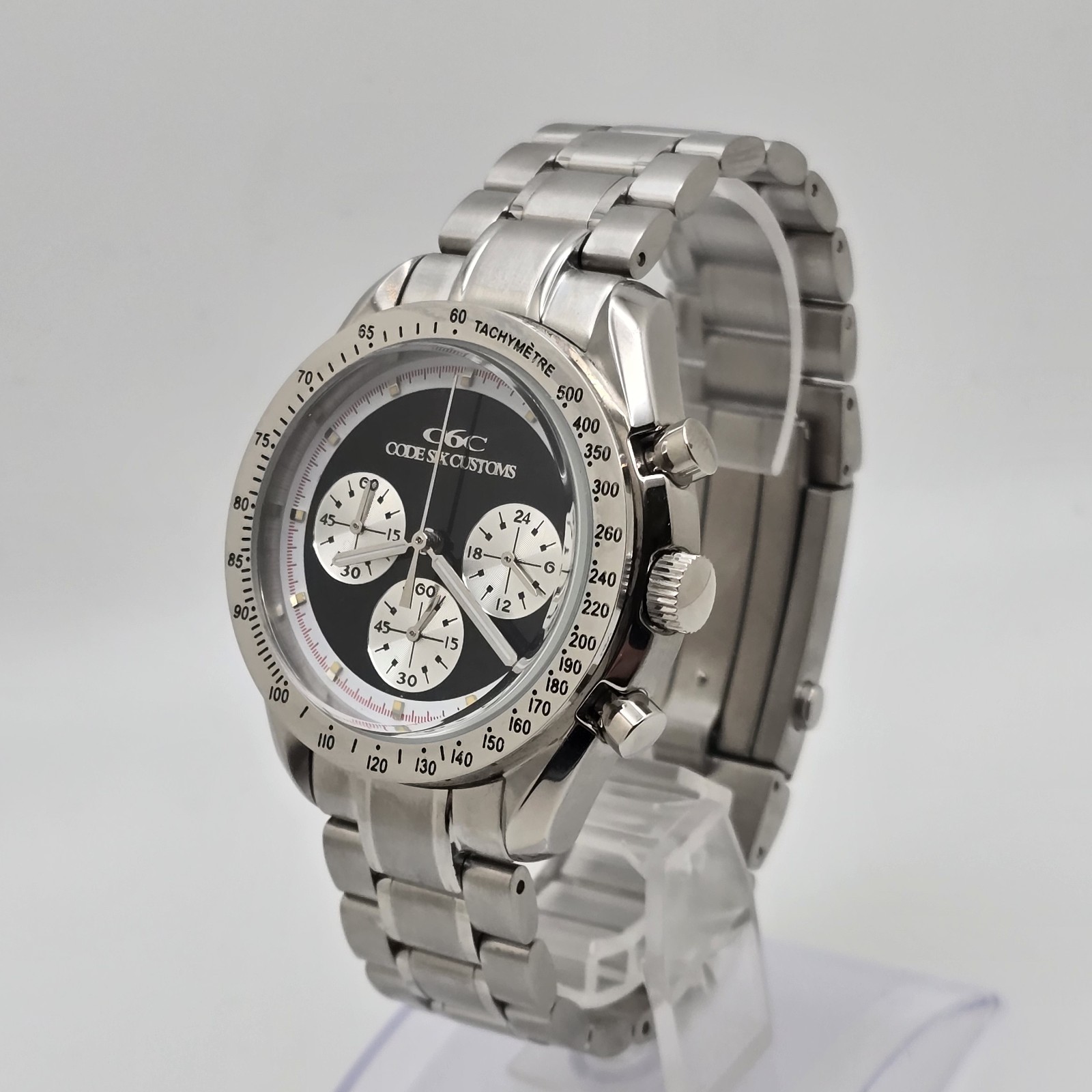 Custom-Built Mecha-Quartz Watch – 40mm “Tribeca-Style” Chronograph
