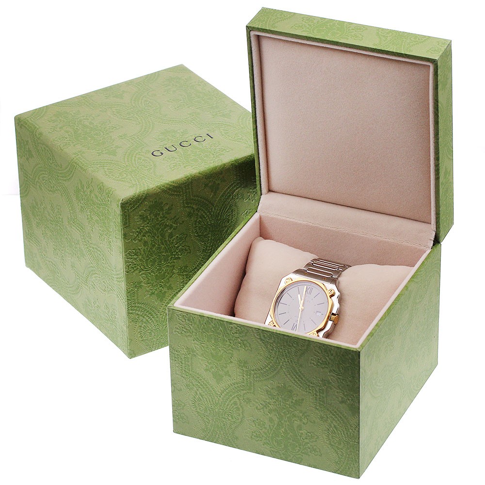 GUCCI G-Flat YA166403 Date beige Dial Automatic Men’s Watch_938277