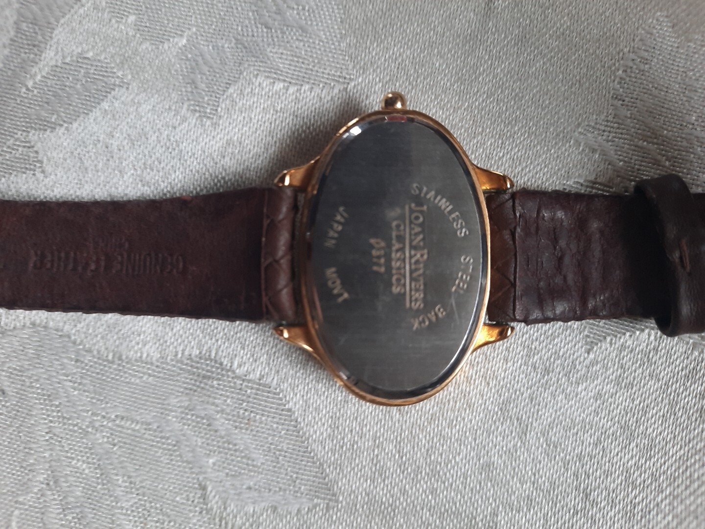 joan rivers classics watch 377 quartz new battery