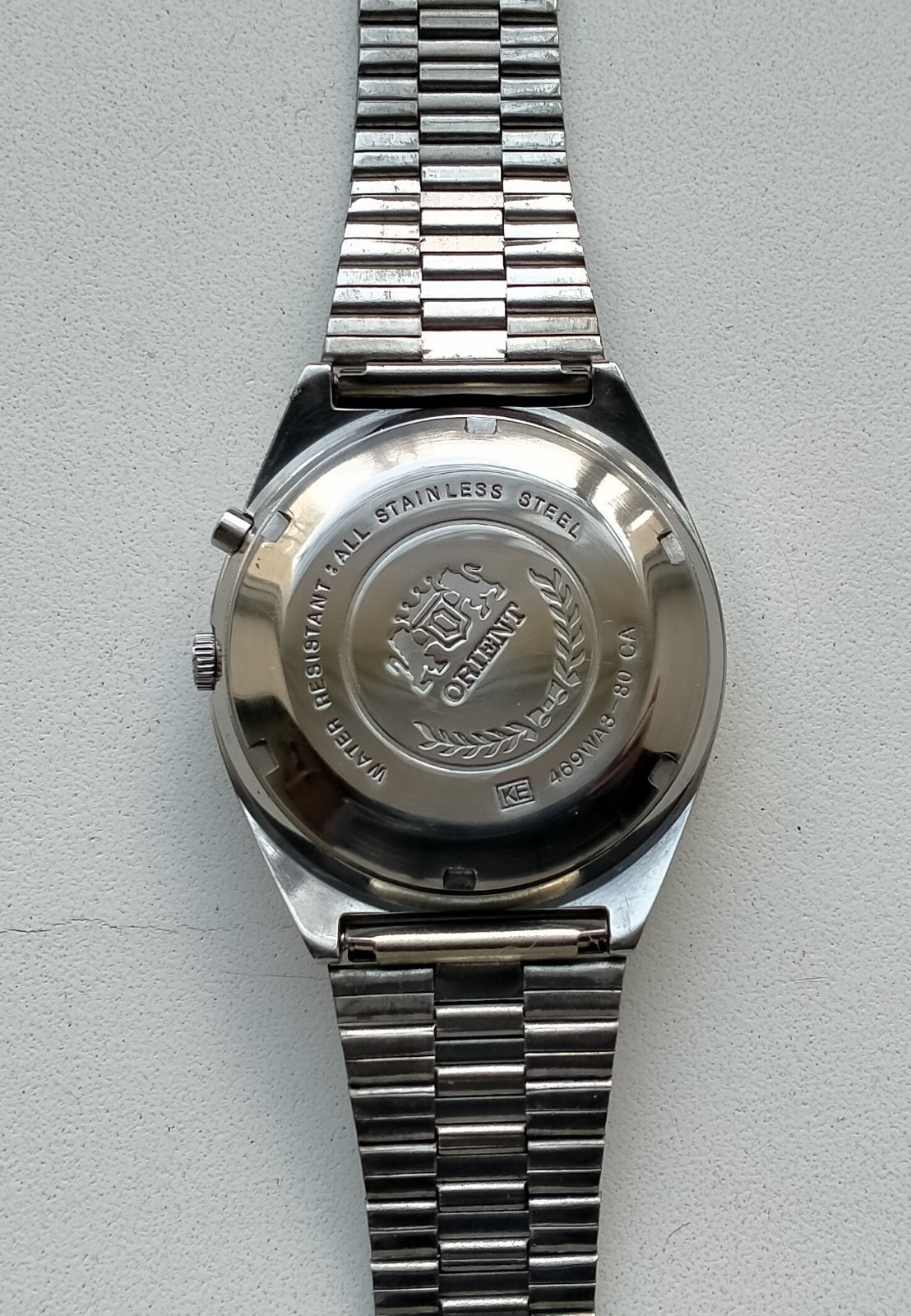 Orient 3 Star Automatic Model KE 469WA8 -80 C Vintage Original Japan Watch 1990s