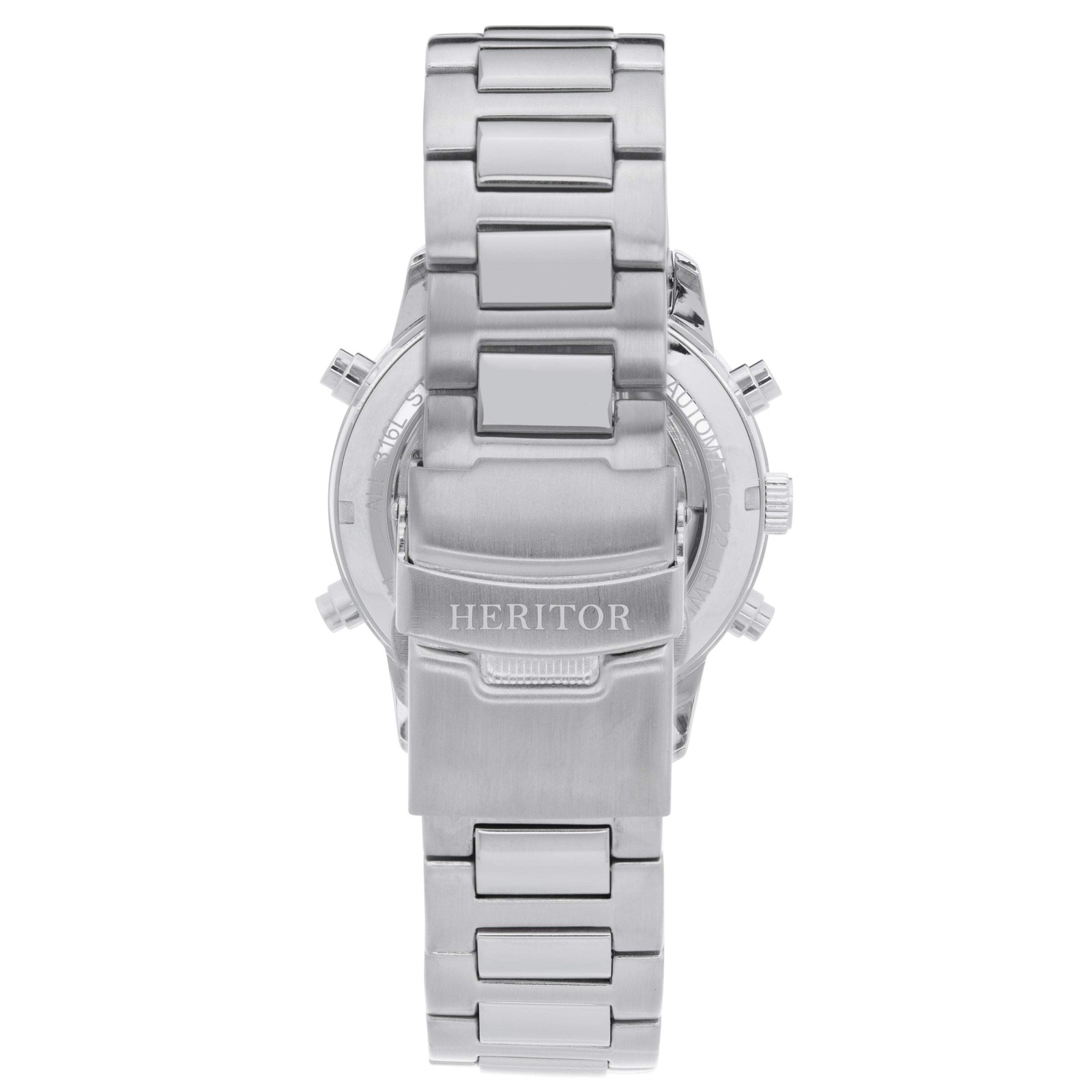 Wilhelm Silver/Blue | Black Dial Wristwatch HERHS2103