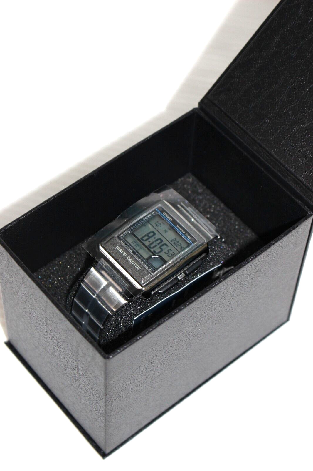 CASIO WAVE CEPTOR WV-59RD-1AJF Men’s Watch Super Illuminator Stainless Steel