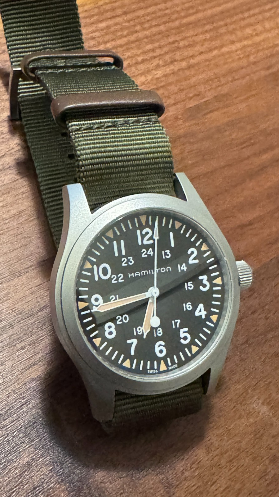 Hamilton Khaki Field Mechanical 38mm Black Dial