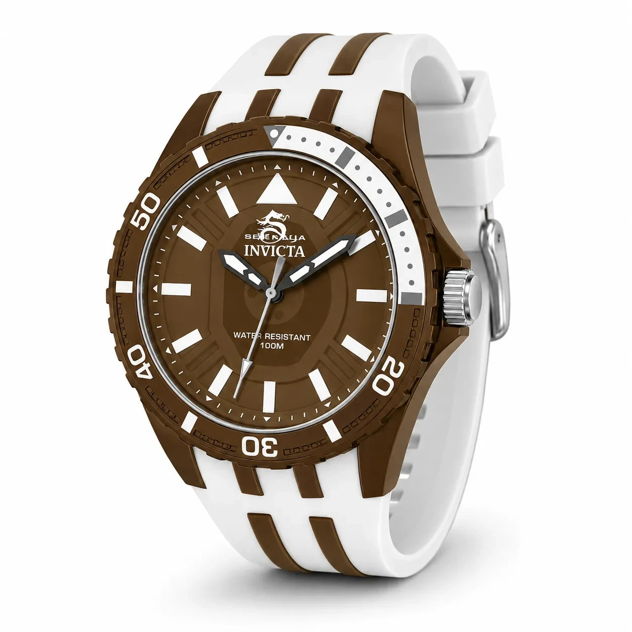 Invicta Subaqua Men’s Watch – 44mm, Dark Brown 70034 New In Box