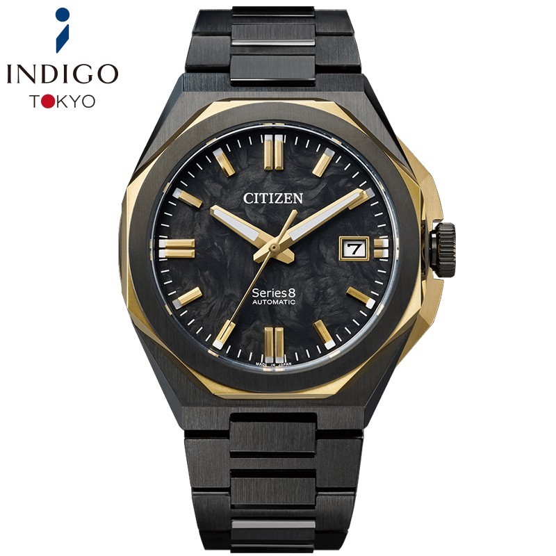 Citizen Series 8 NB6086-54E Automatic Limited Edition Black Dial 39.3mm Watch