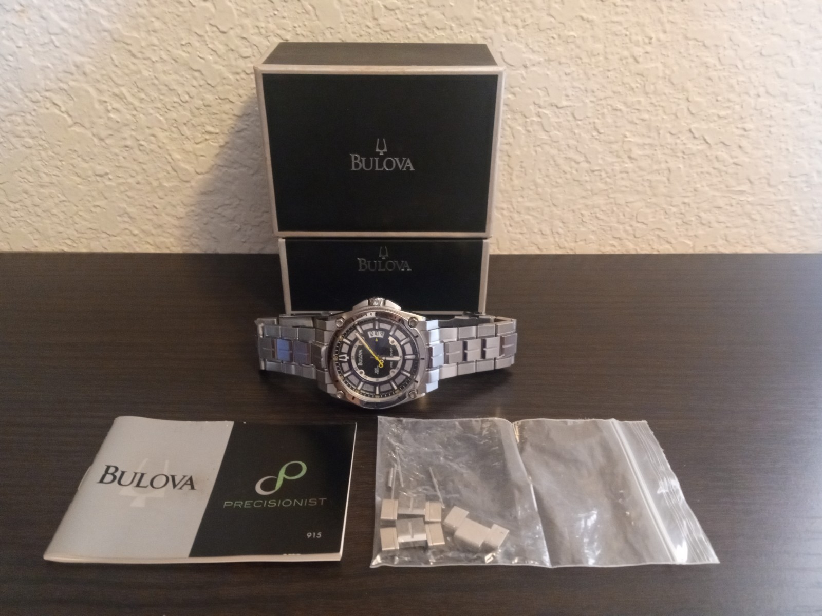 Bulova Men’s Precisionist Champlain Collection Watch 96B131
