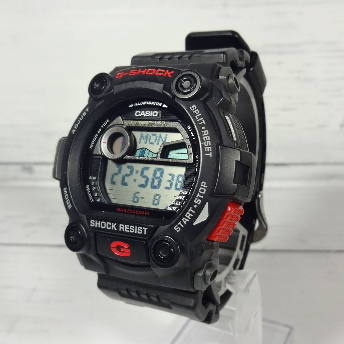 Tidal Moon Phase Equipped G SHOCK High Performance Model G 7900 Working Conditio
