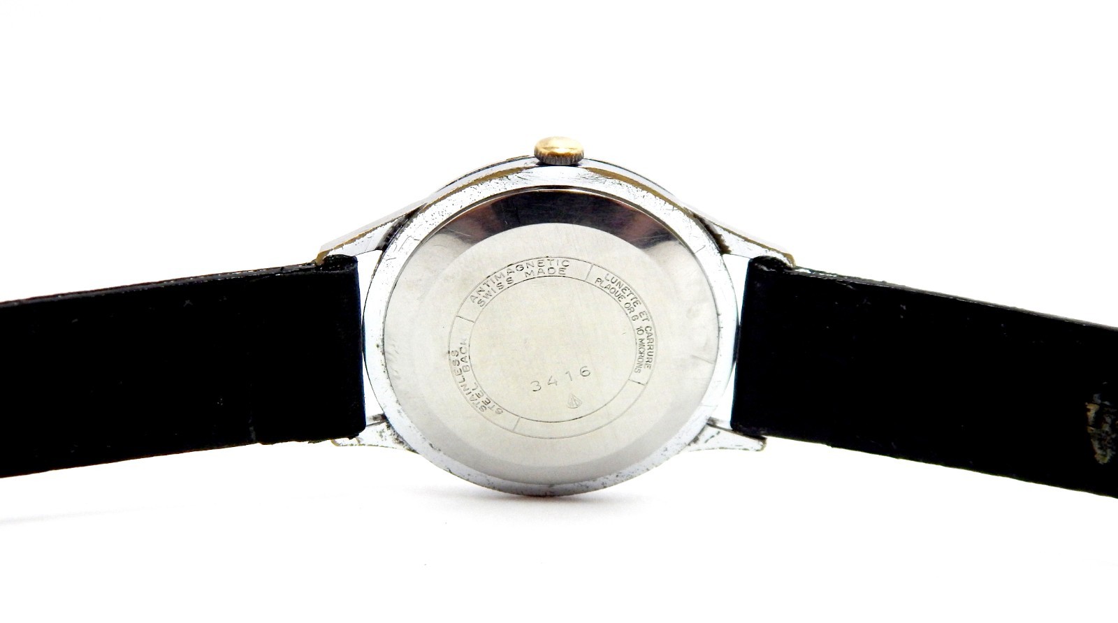 Watch CORTESIA Hand Winding 17 Jewels Case Steel 37mm Circa 1950 Men Working