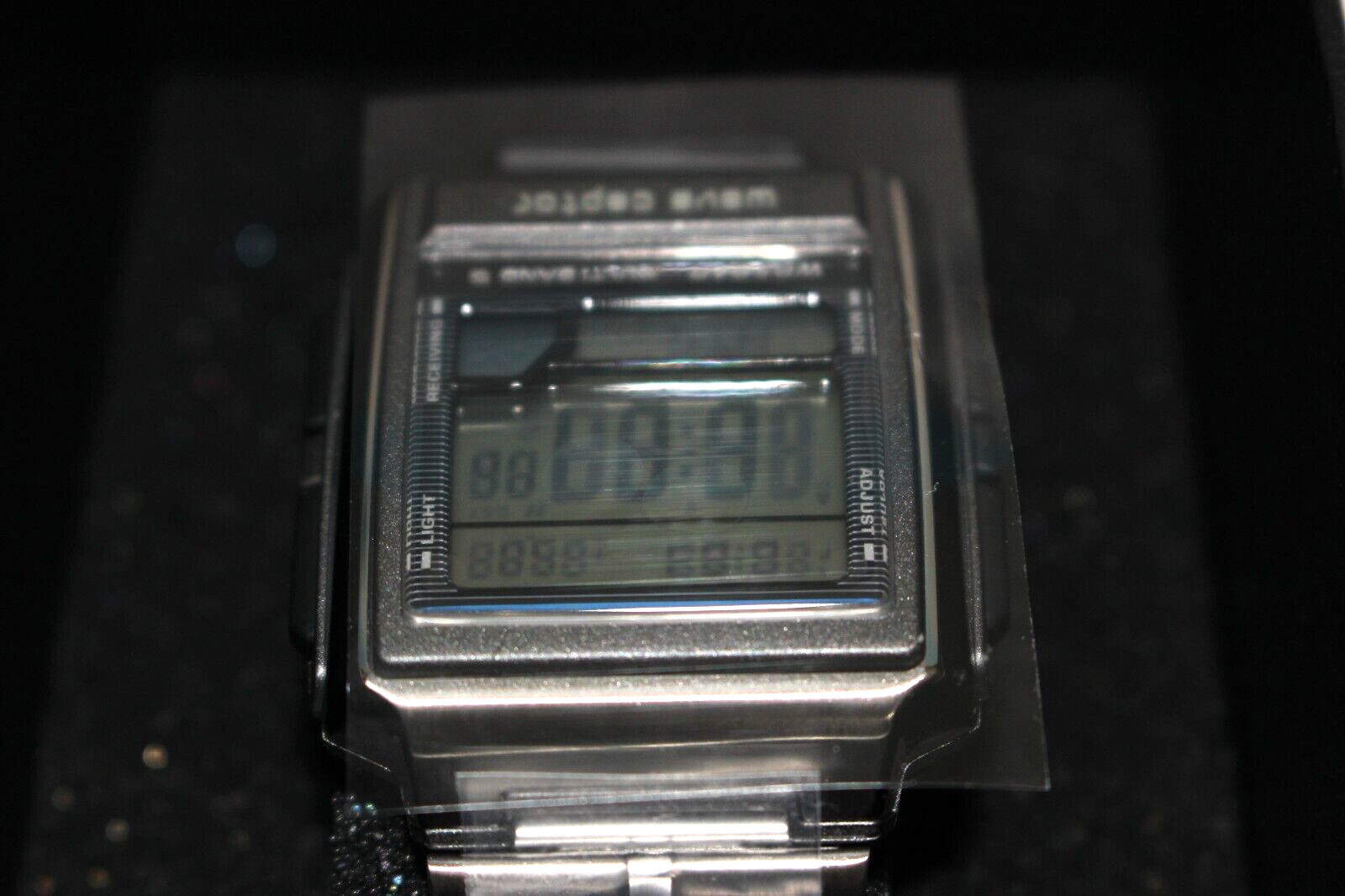 CASIO WAVE CEPTOR WV-59RD-1AJF Men’s Watch Super Illuminator Stainless Steel