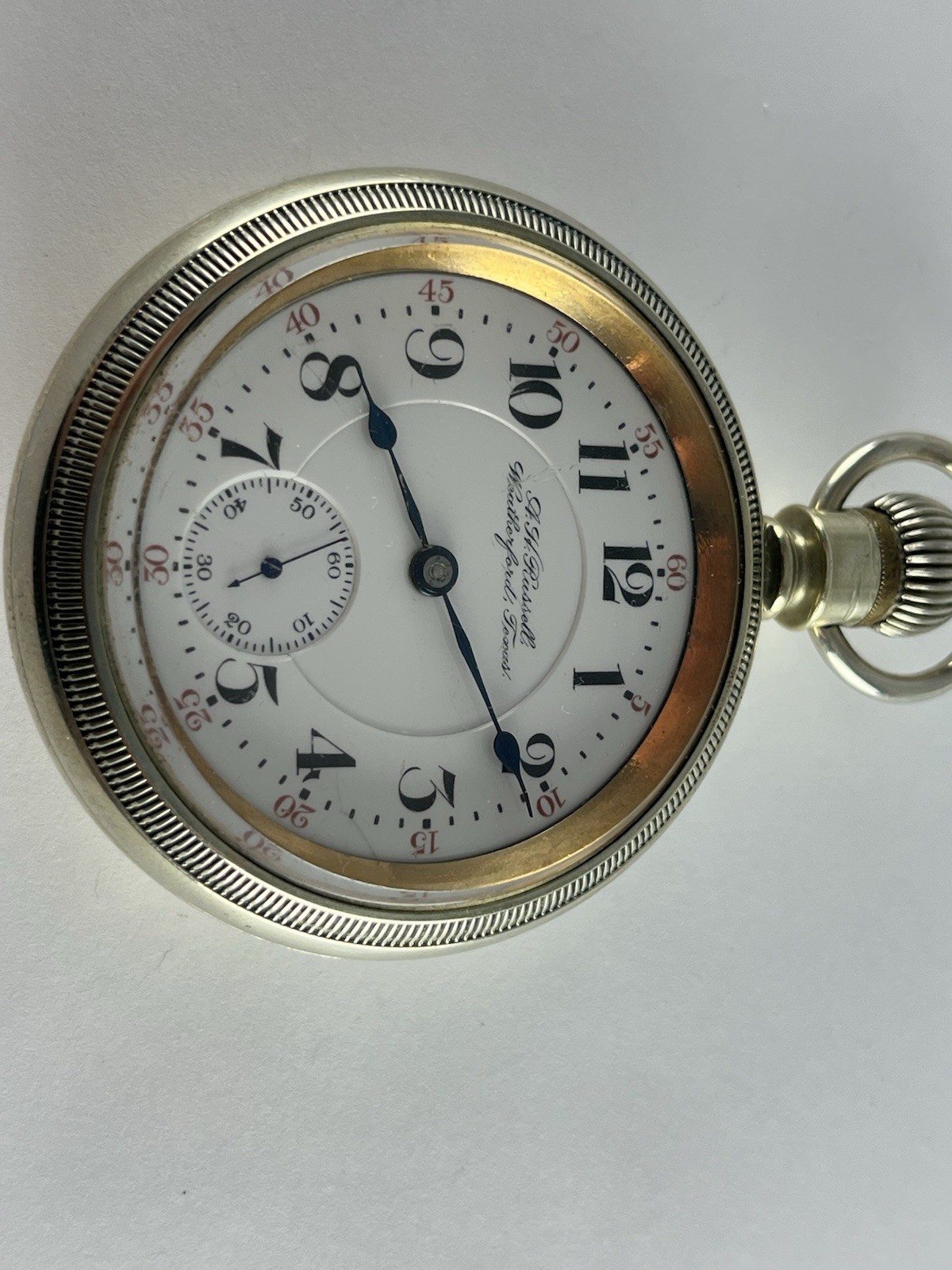Rare Hamilton Texas Private Label Pocket Watch