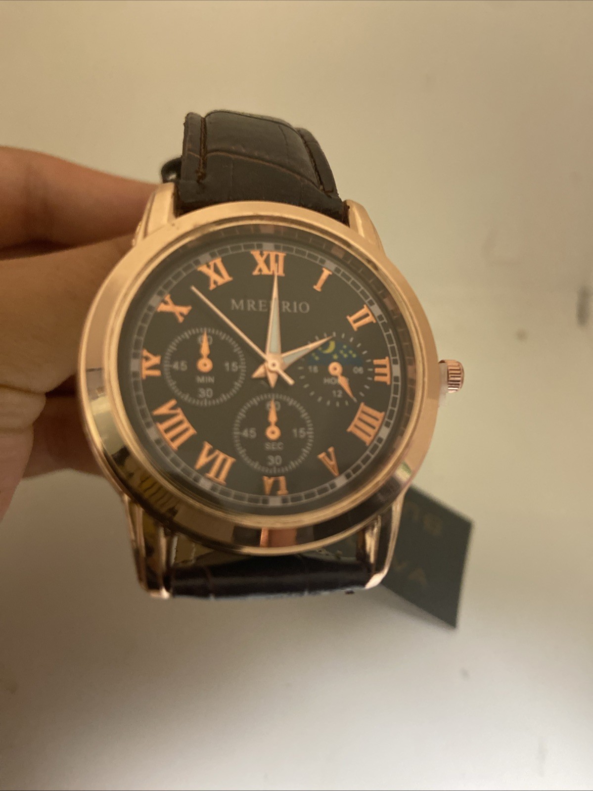 Bulova 96A120 Men’s Brown Watch