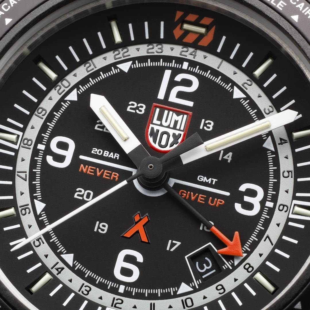 LUMINOX Bear Grylls Men’s Air Series GMT XB.3761 Black Watch 45mm