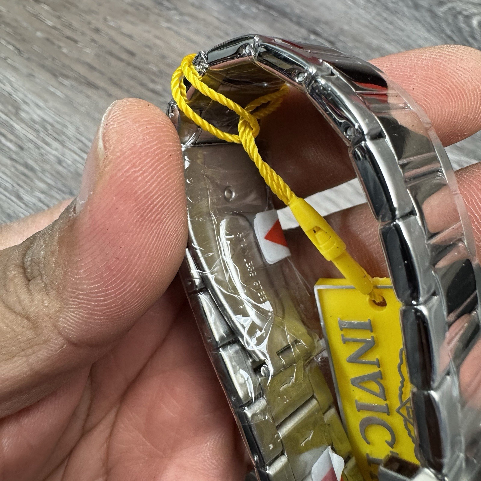 Invicta Celestial Watch Men 43MM stainless Steel Orange Sun Dial 48493
