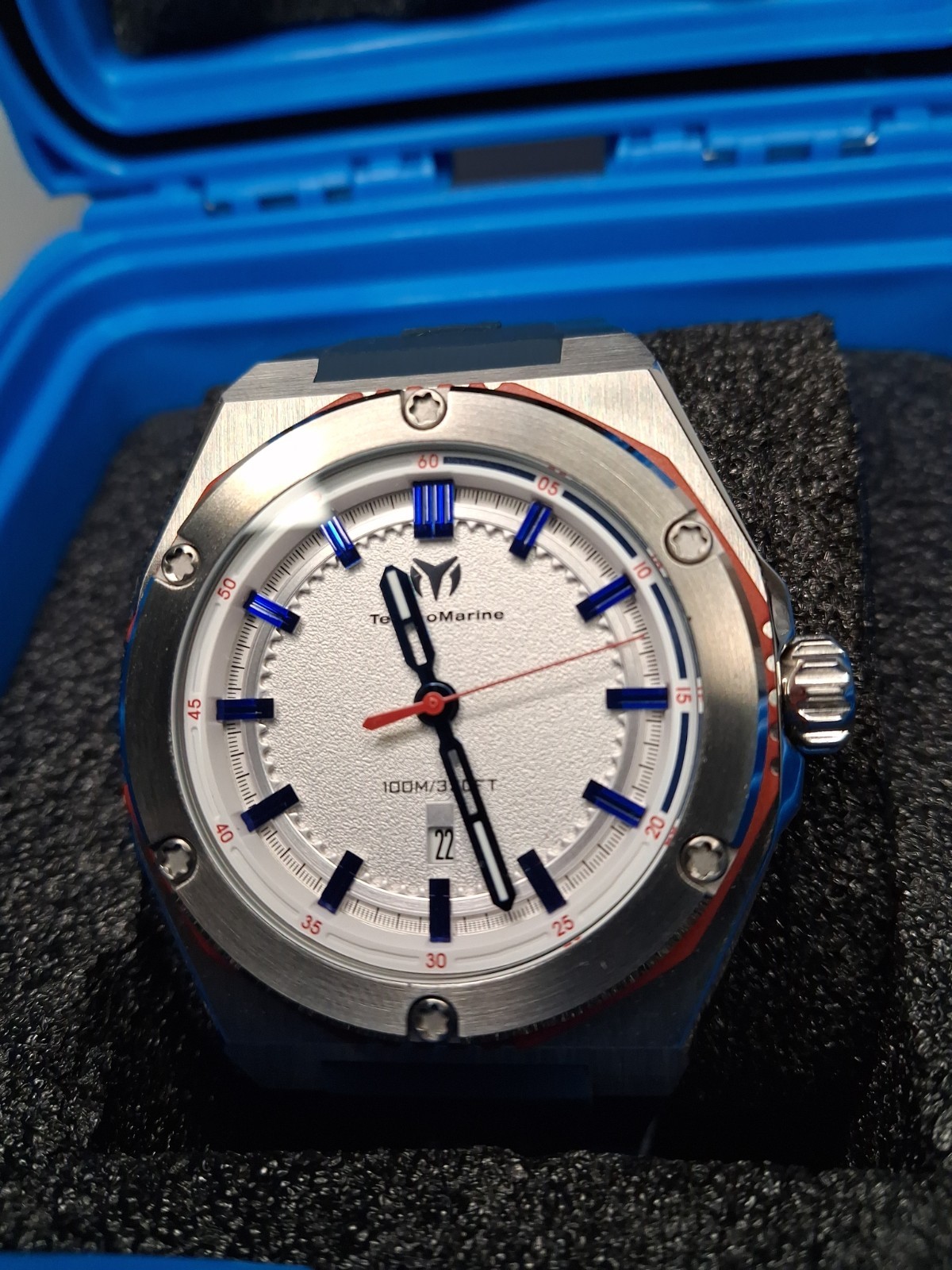 TechnoMarine Men’s Coral Legacy 45mm Quartz Watch TM-416091