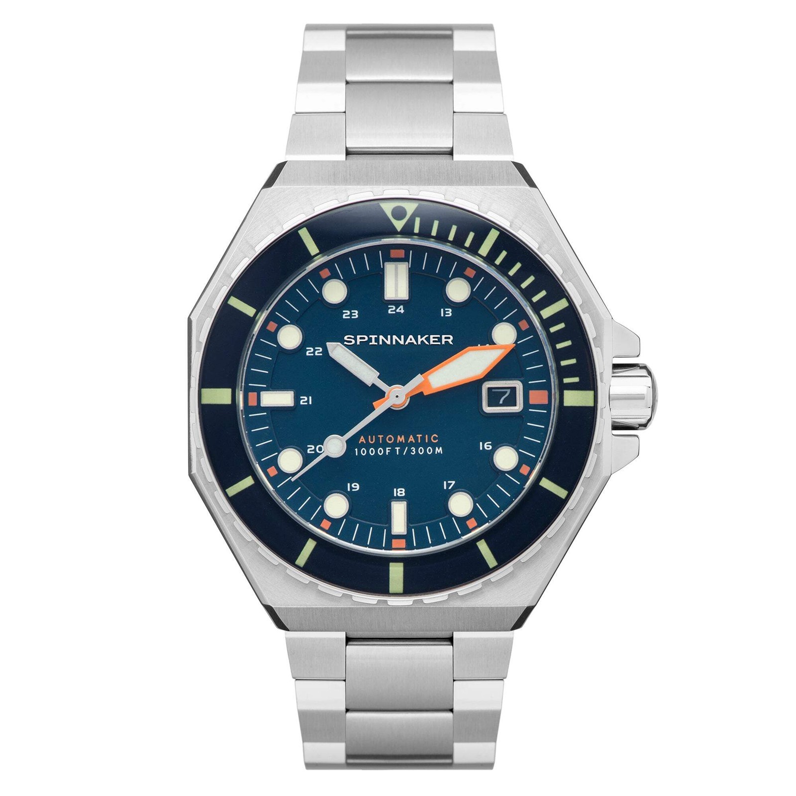 Dumas Blue / Orange / Stainless Steel | Blue Dial Wristwatch SP-5081-GG