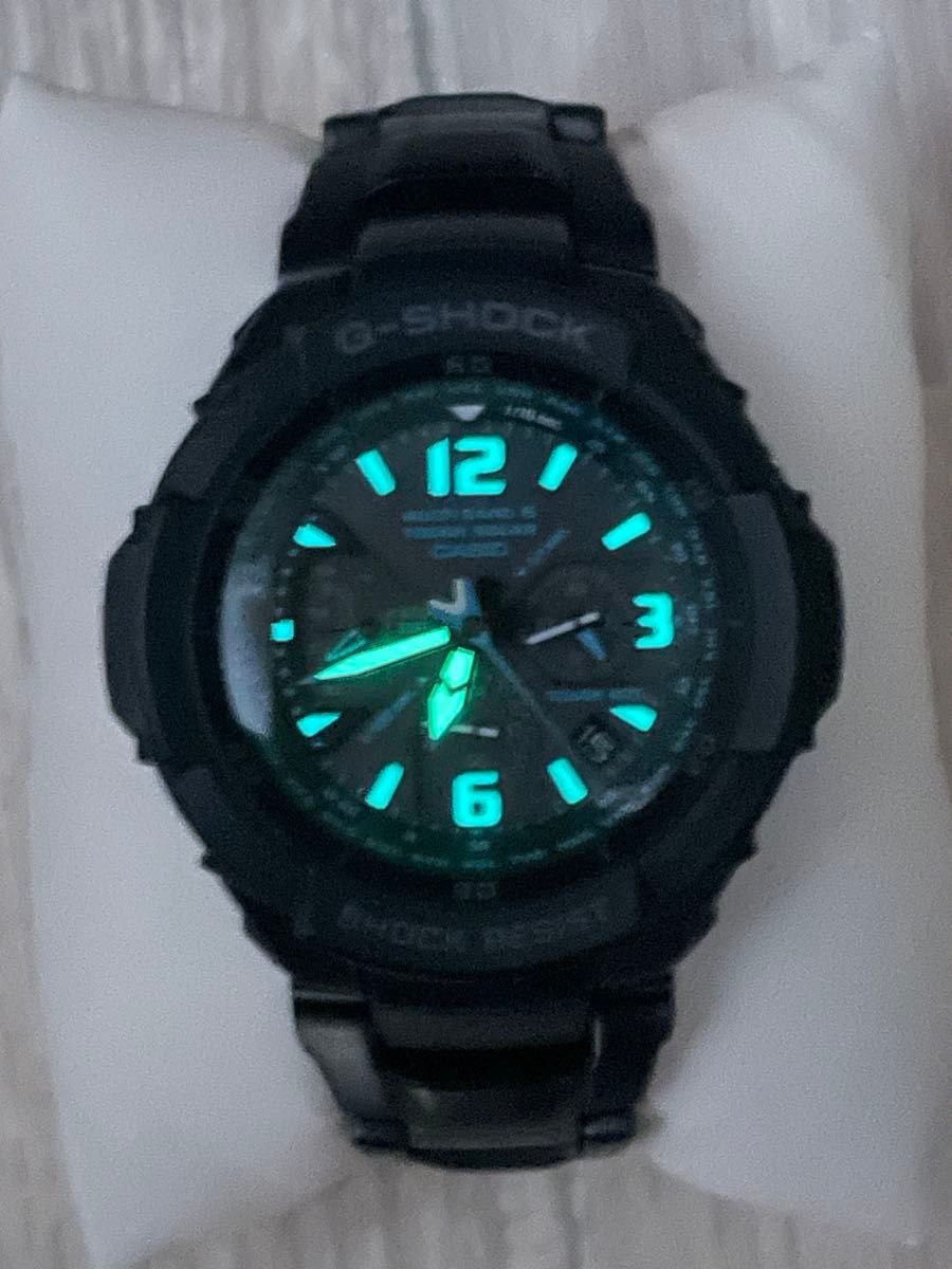 Item G SHOCK GW 3000BD 1AJF Metal Band CASIO Sky Cockpit Black Working Item