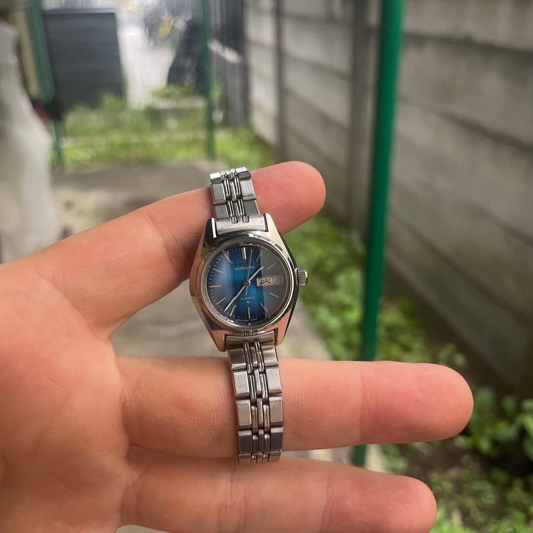 [Working] SEIKO Automatic Wristwatch, 1974 Model, Sapphire Glass
