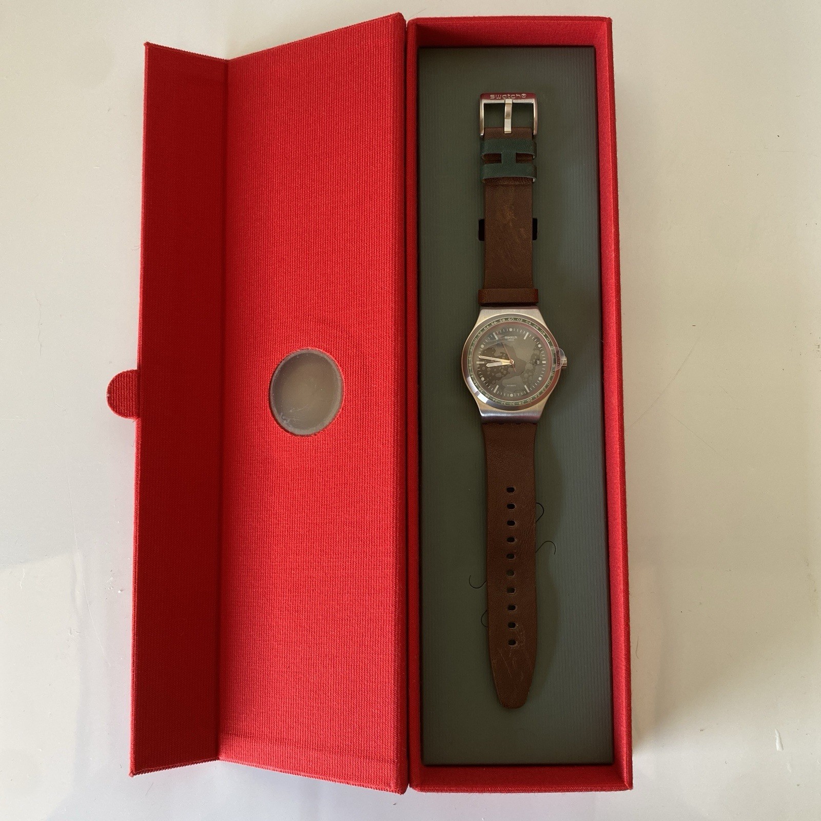 Swatch x Hackett London Sistem51 Irony Auto LE 548/1983 NIB SUTZ405S Box