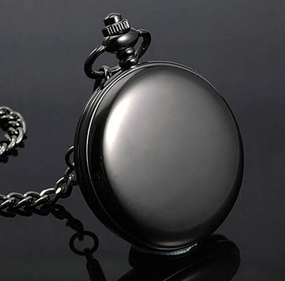 “TO MY SON/ DAUGHTER/ DAD” Quartz Pocket Chain Watch