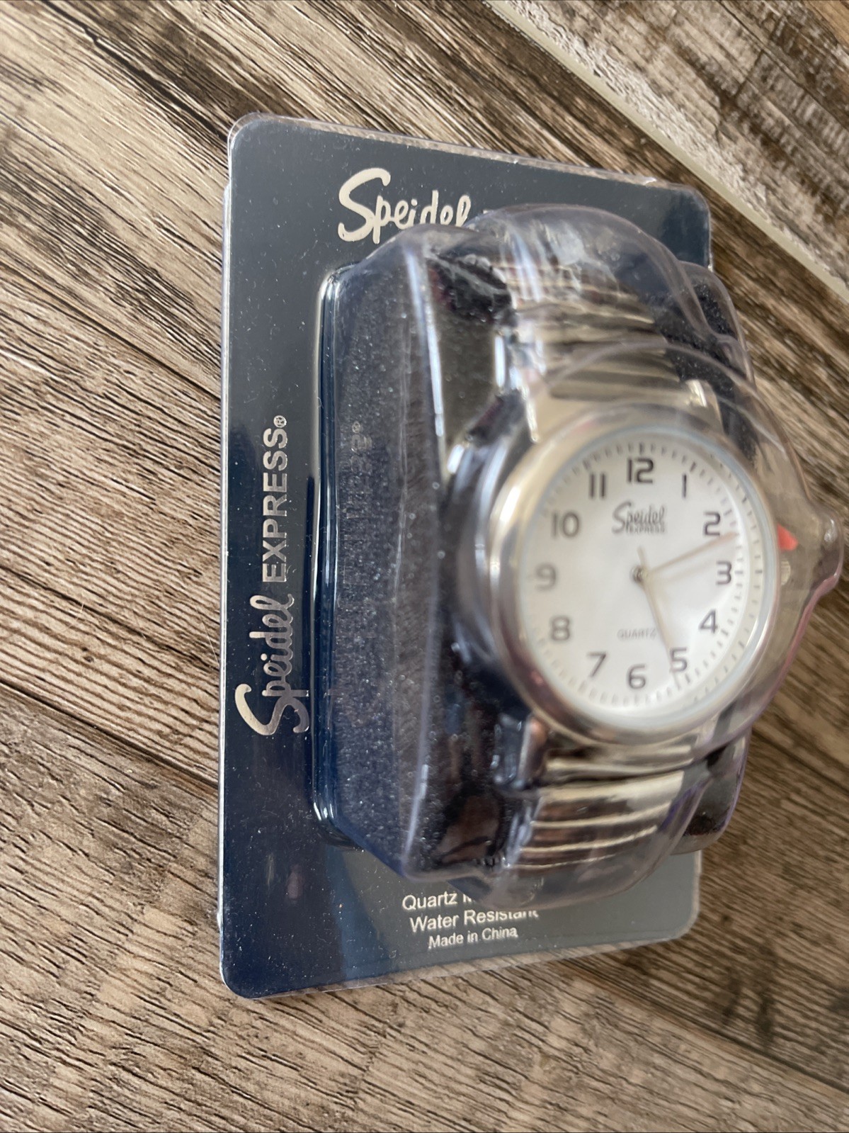 NEW Speidel Express Men’s Silver Watch Quartz Water Resistant