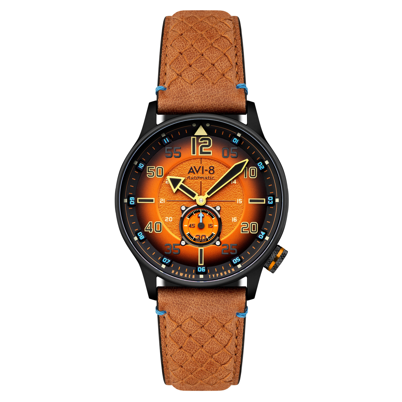 AVI-8 Hawker Typhoon Baldwin Stainless Steel 42mm Japanese Automatic Wristwatch