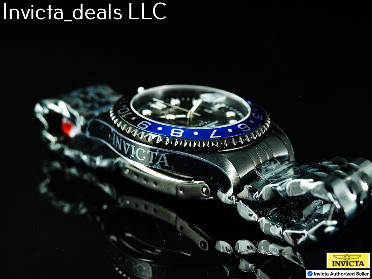 New Invicta Men’s 43mm Pro Diver HAMMERHEAD SILVER DIAL Gold Two Tone SS Watch