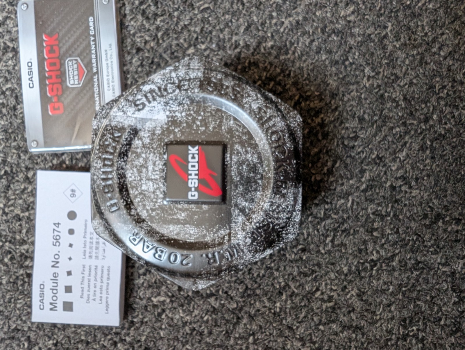 Casio G-Shock Carbon Core Guard Black Turquoise Edition Watch GShock GA-2200M-1A