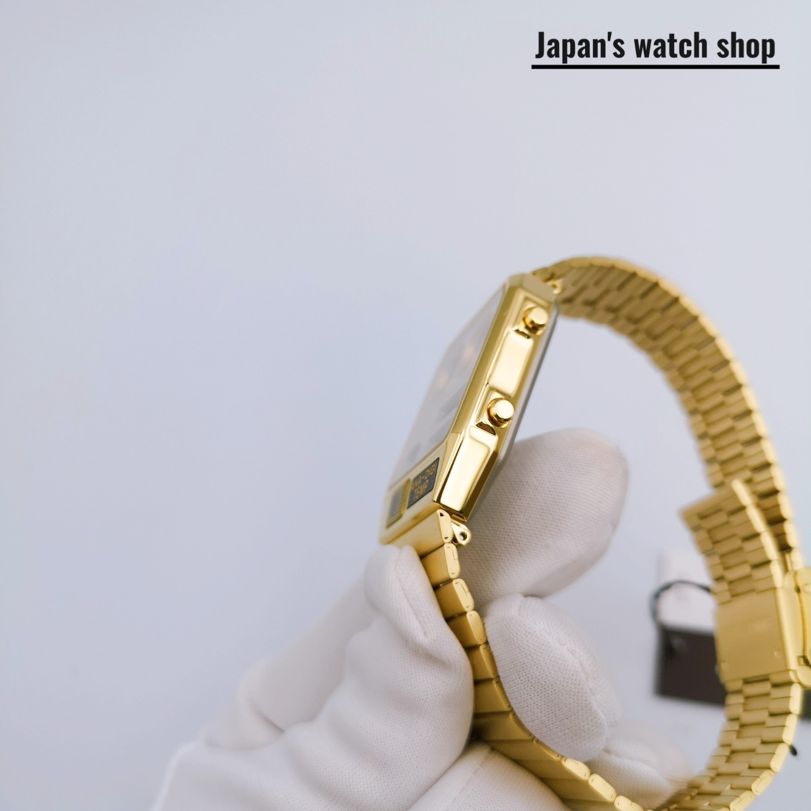 CITIZEN Record Label JG2103-56P Gold Stainless Steel Women’s Watch New in Box