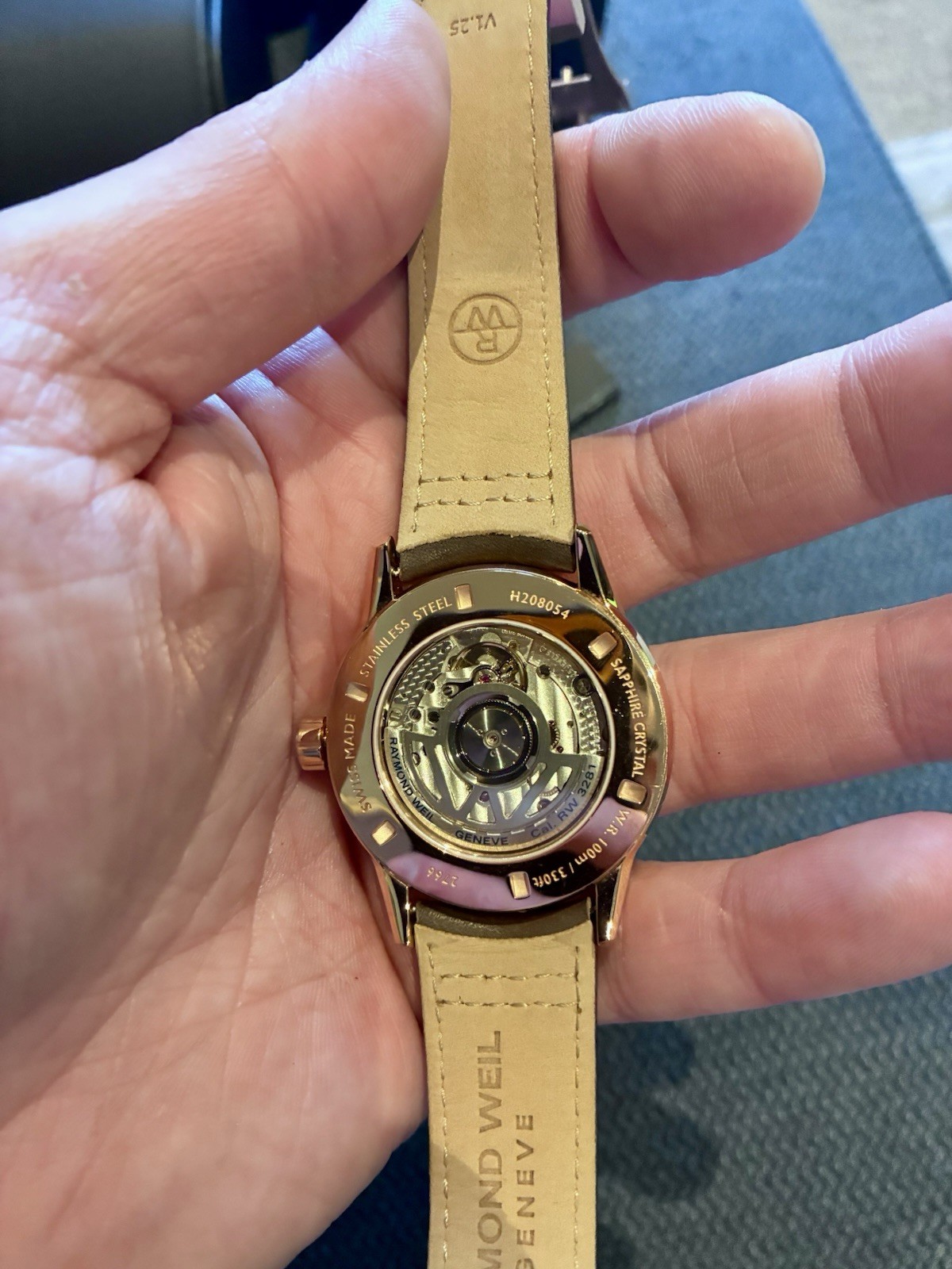 Raymond Weil Freelancer Complete Calendar 40mm Dune Dial Full Set Box & Papers
