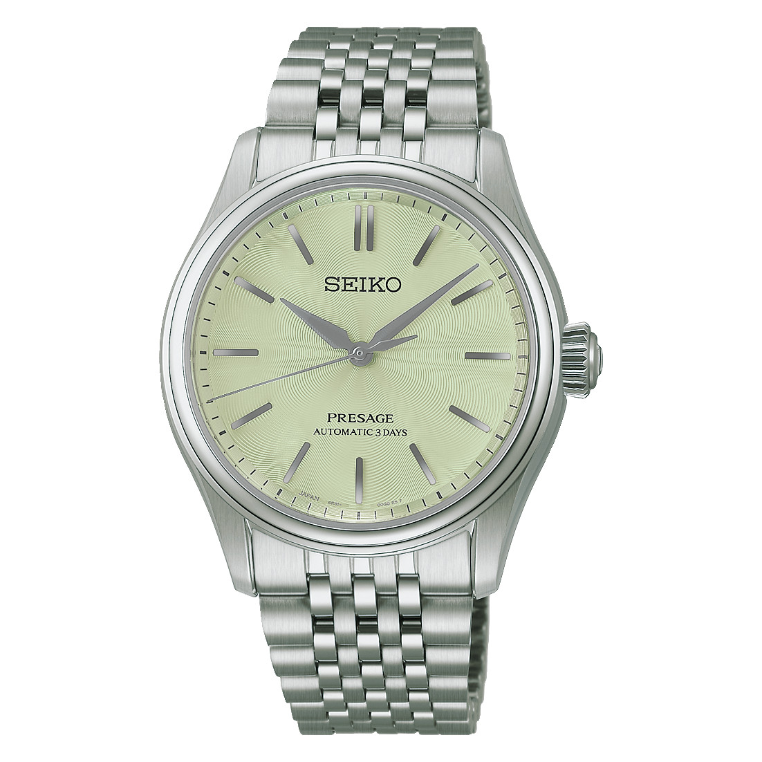 Seiko Presage Classic Series Automatic 38 MM Steel Mint Dial Watch HCC002J1