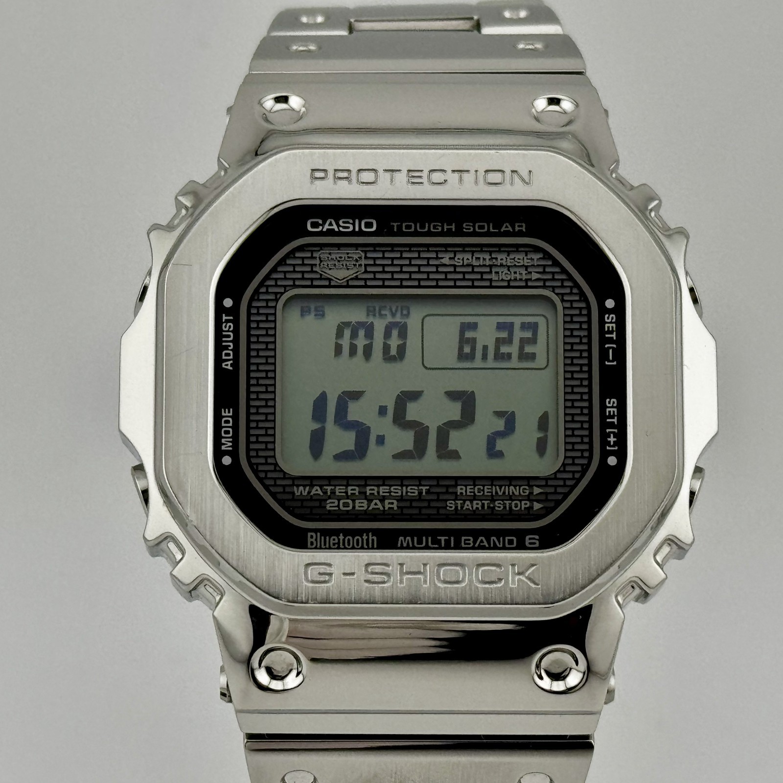 CASIO G-SHOCK GMW-B5000D-1JF Full Metal Bluetooth Digital Solar Quartz Watch