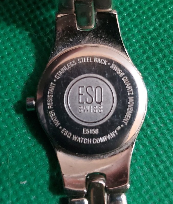 ESQ E5158 Black Dial Wrist Watch
