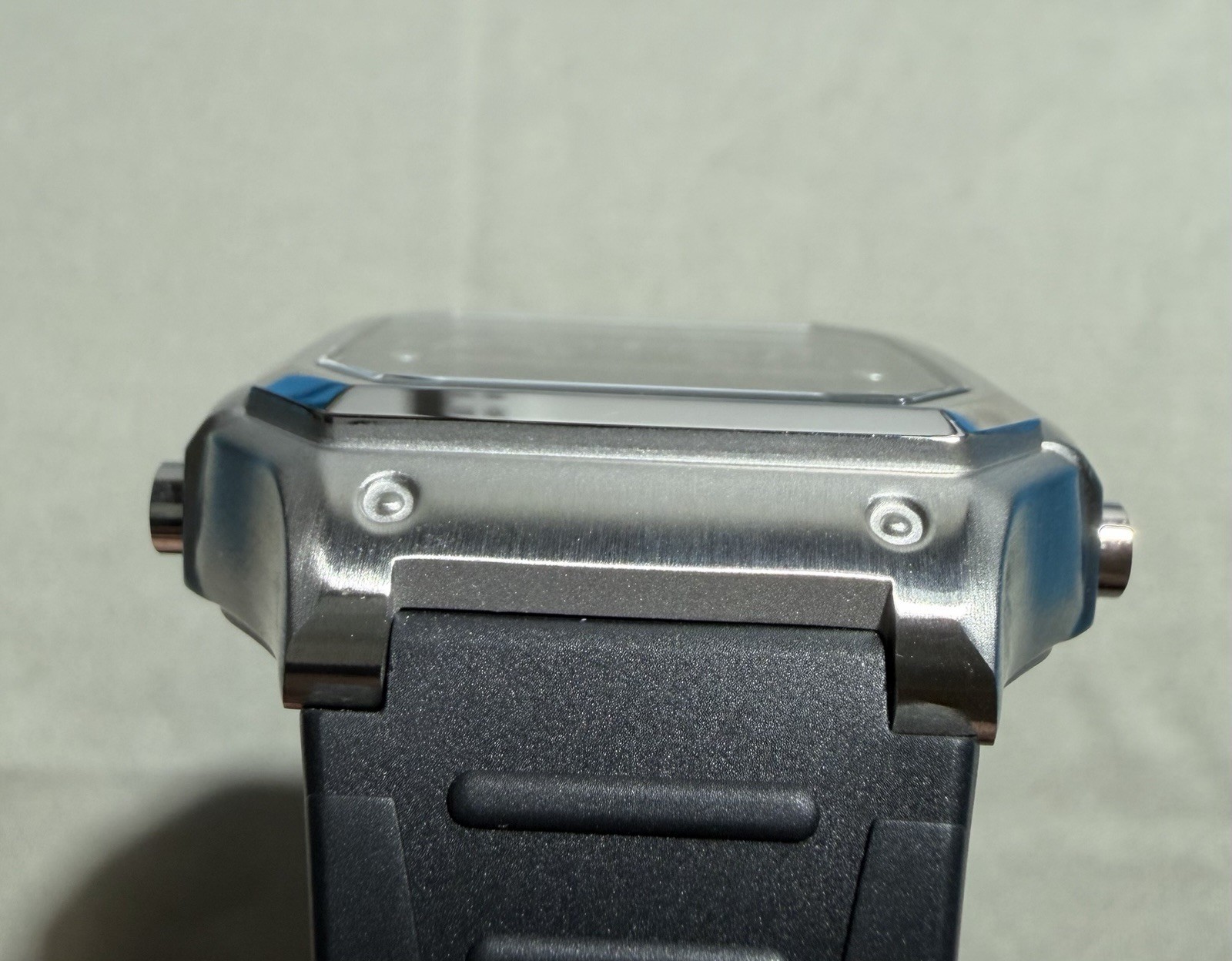 Casio WS1600H Custom Mod Stainless Steel Case Mineral Crystal Premium Build