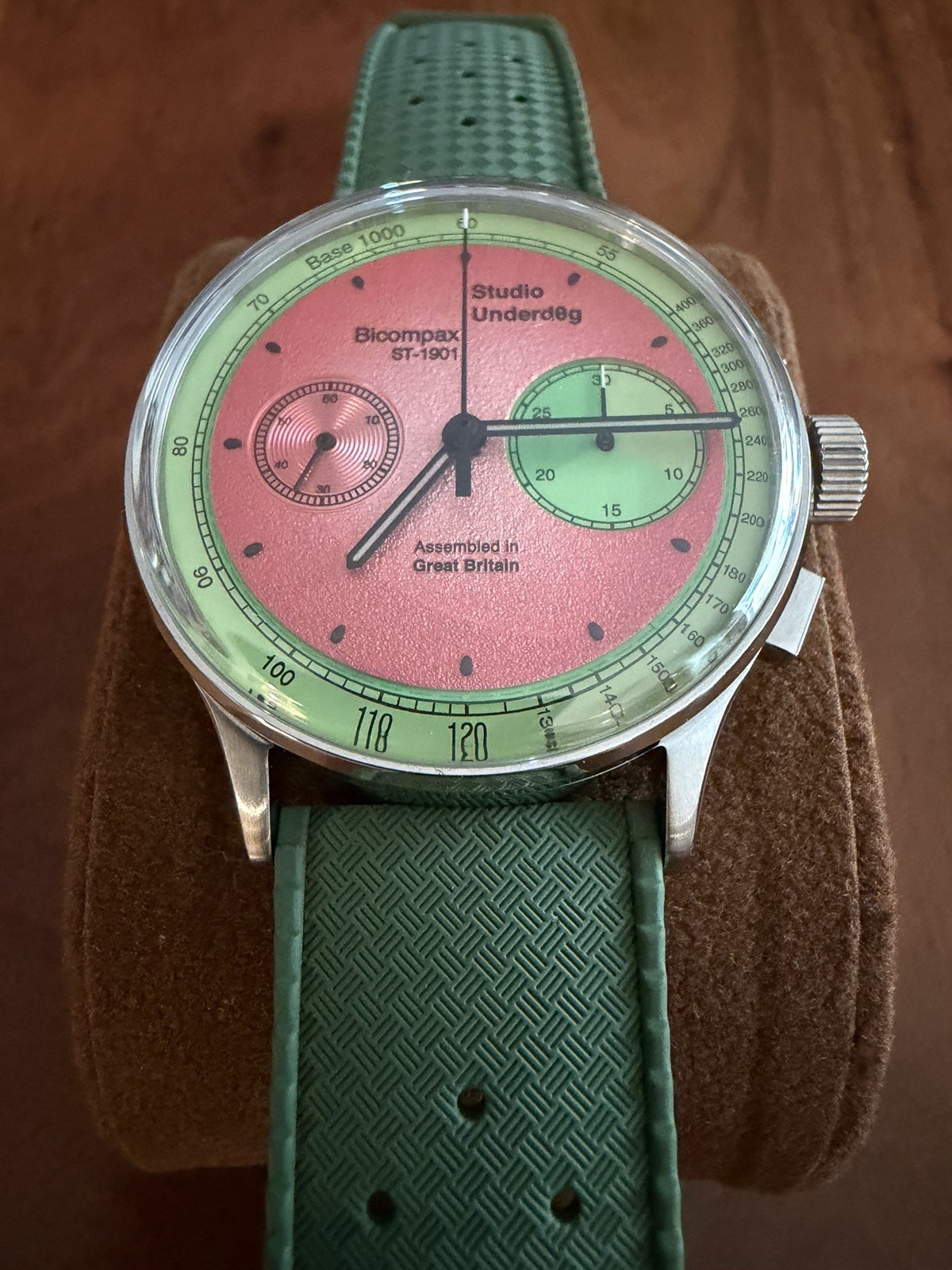 Studio Underd0g Watermelon Underdog With Box Chronograph Watch Gen 3