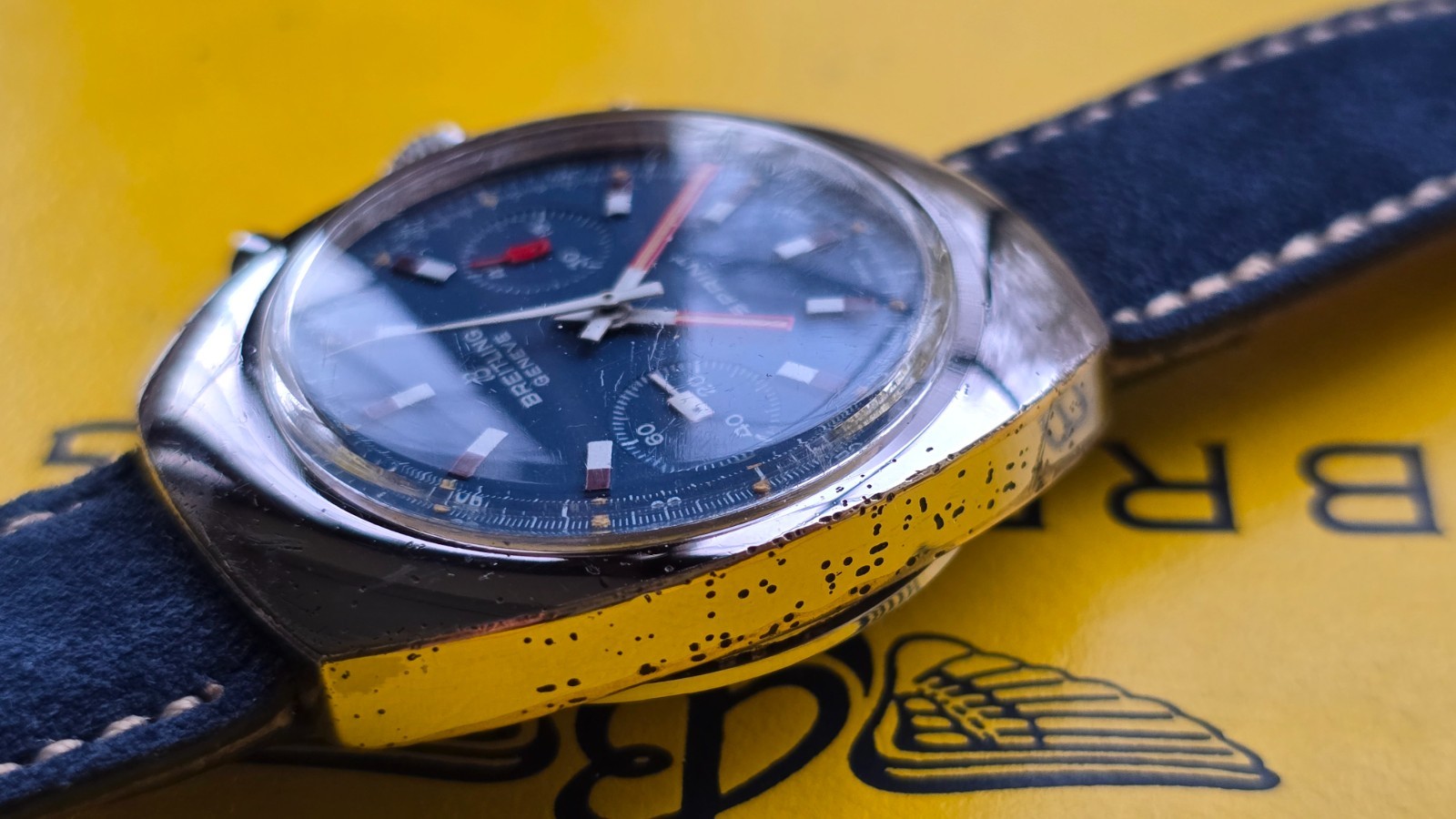Vintage 1975 Breitling Sprint ref: 2051