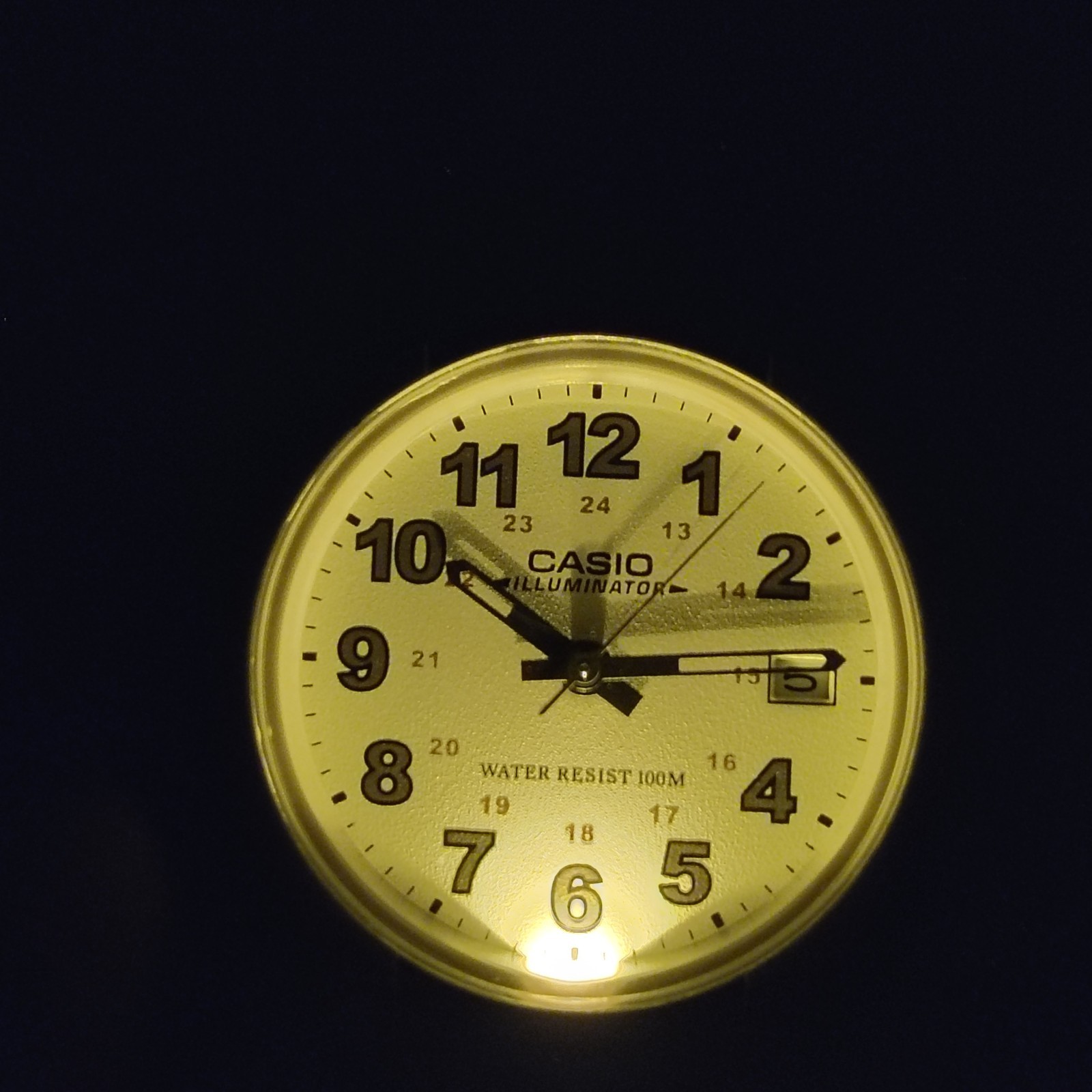 Vintage 2013 Casio Forester Indiglo Date 37mm Mens Quartz Field Watch Restored