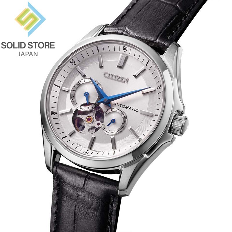 CITIZEN COLLECTION NP1011-08A Mechanical Automatic Watch Leather Band 38.9mm