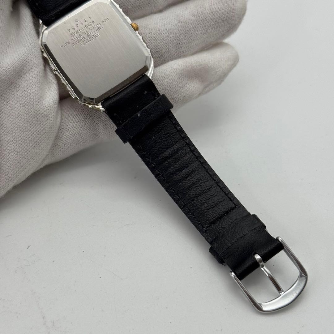 NEW battery Seiko Dolce 6020-5930 Quartz Watch JDM 1970s Rare Vintage