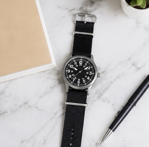 Military Style Quartz Watch Men’s