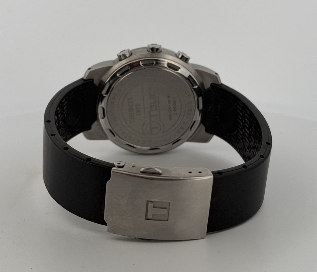 Tissot T-Touch Titanium Multifunction Watch Altimeter Compass Chronograph Swiss