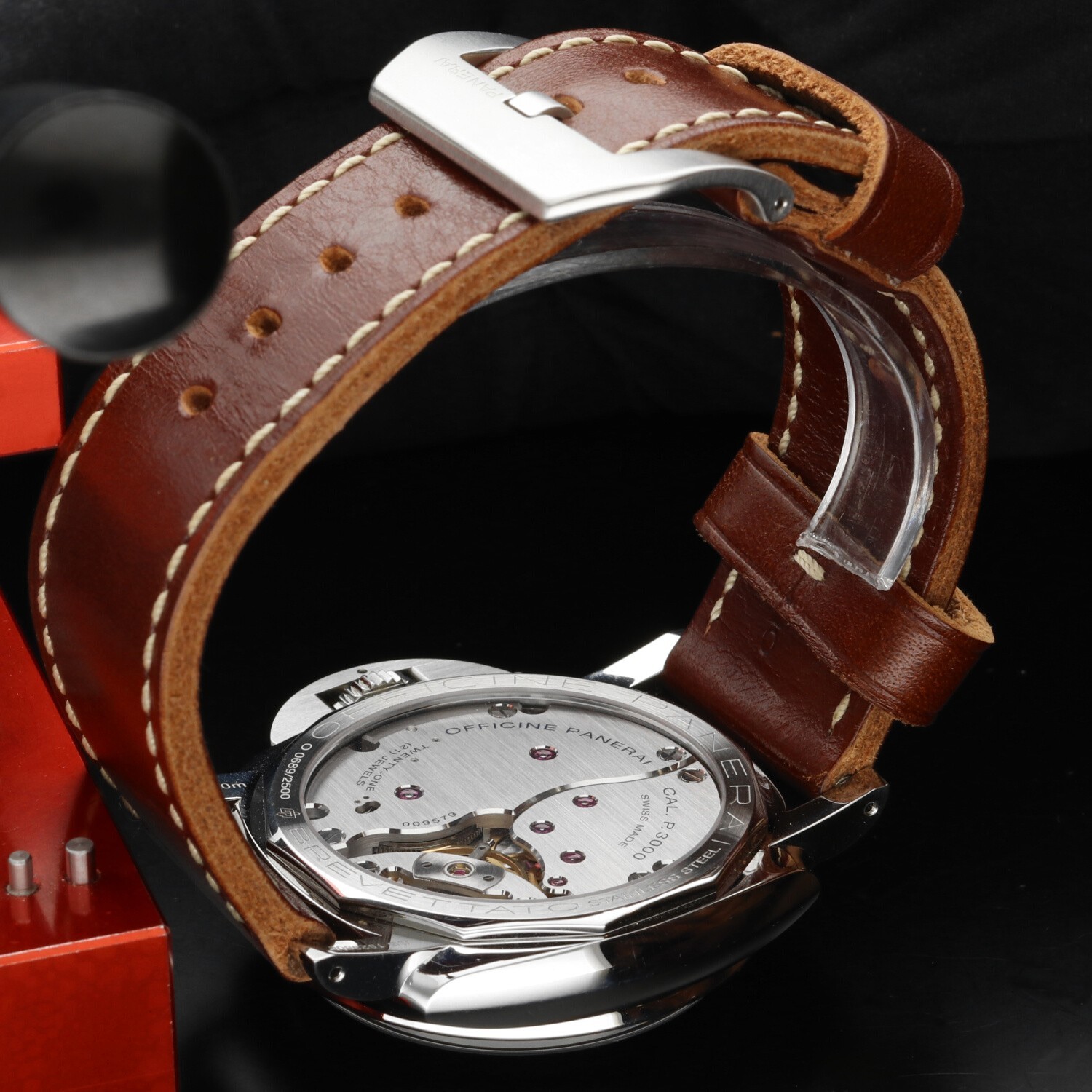 Panerai Luminor 1950 PAM00372 O Series 2012 Panerai Serviced Unpolished Full Set