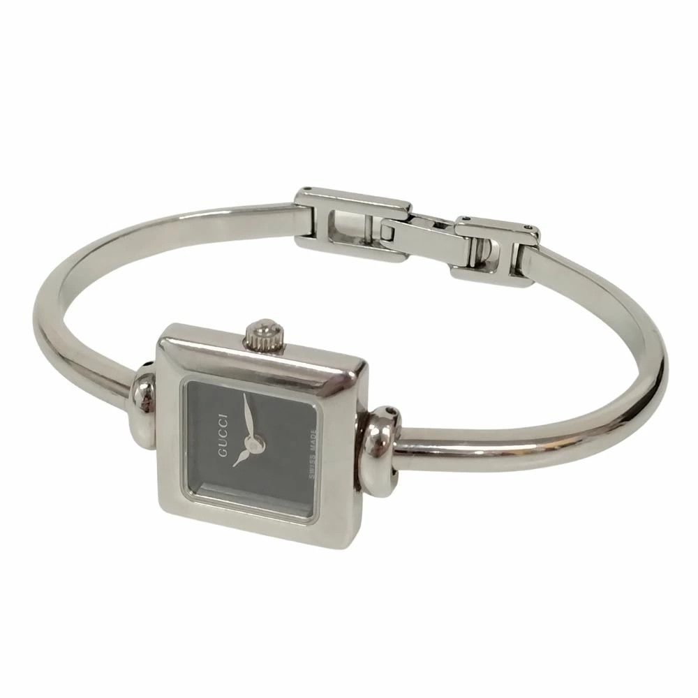 Gucci 1900L bangle watch quartz ladies wristwatch C612 used