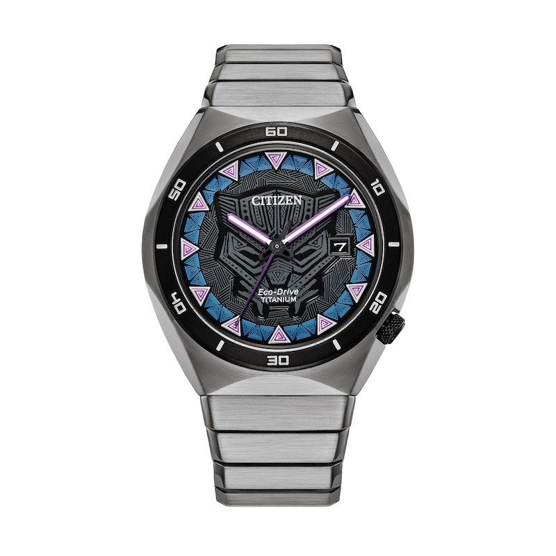 Citizen AW1668-50W Marvel Black Panther Super Titanium Sapphire Men’s Watch
