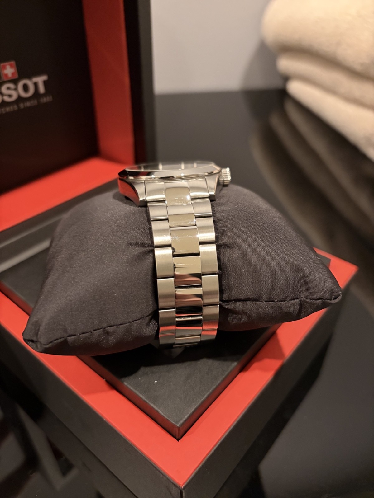 Tissot Gentleman Powermatic 80 Silicium Green Dial- T1274071109101 Full Set