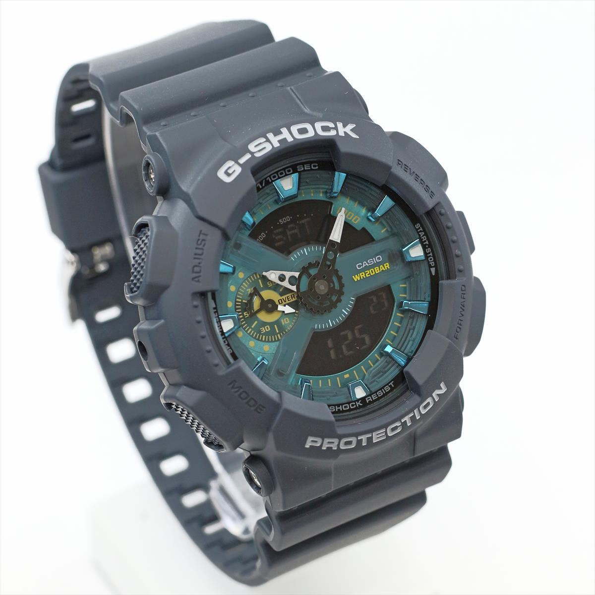 Casio G-Shock GA-110AS-2AJF Quartz Green Dial 51.2 mm Watch